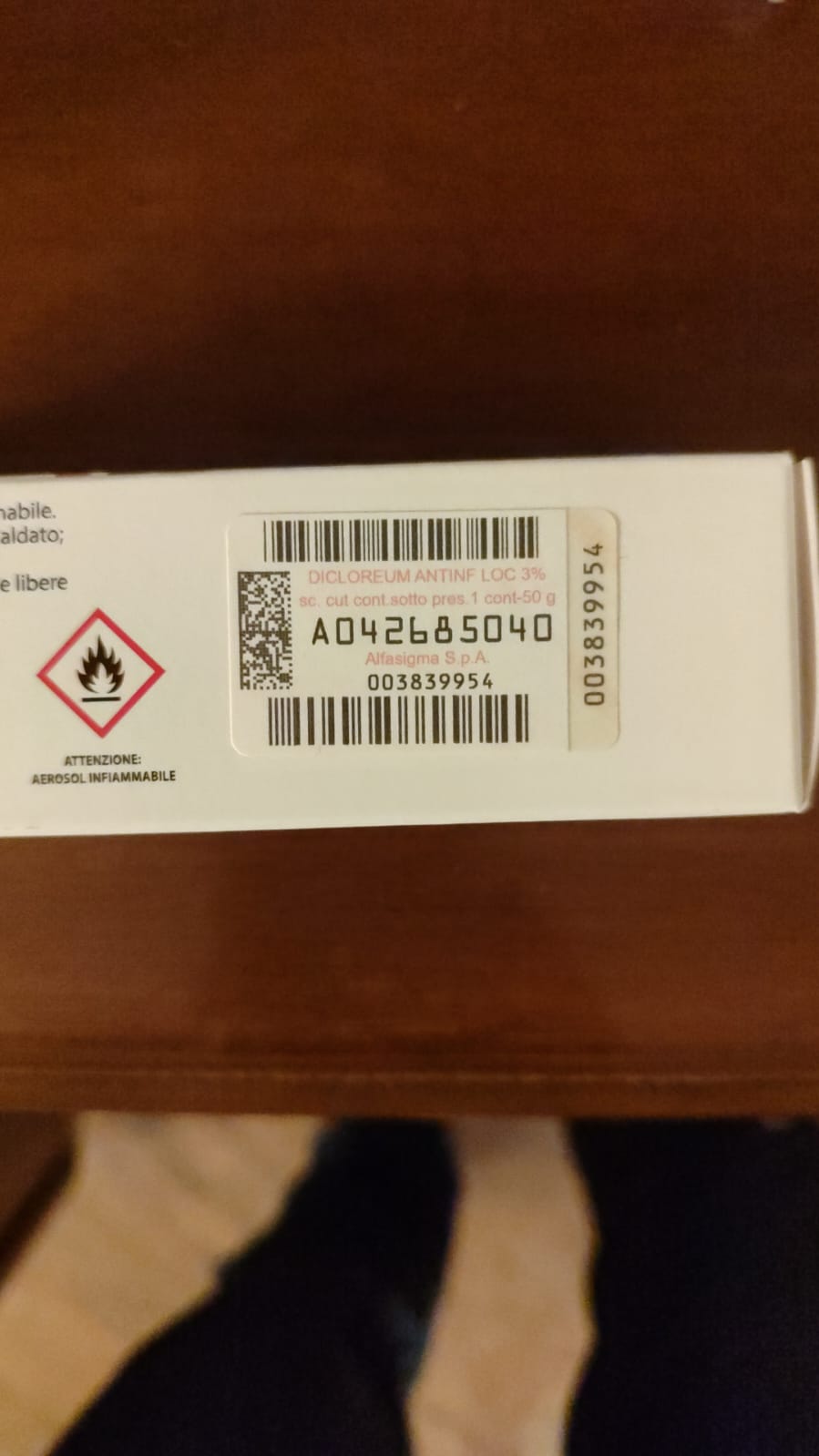 Esempio barcode farmaco