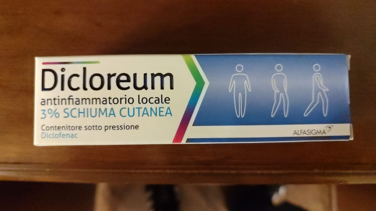 Esempio confezione fronte